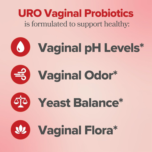women intimate health supplement vaginal pH probiotic prebiotics O Positiv