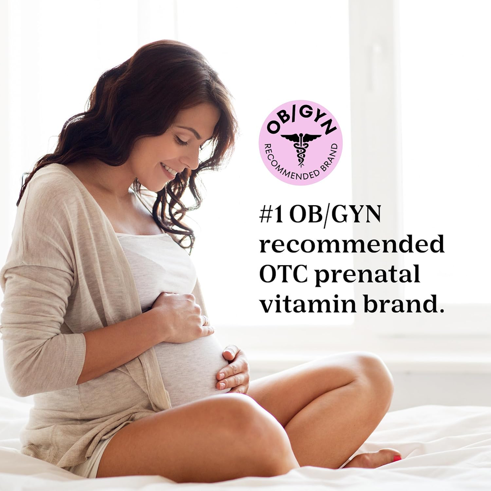 Prenatal Advanced- Prenatal Vitamins with Folic Acid, Choline, DHA & Iron, Pregnancy Vitamins for Women to Support Baby’S Development, 60+60 Ct (120 Total Set) 
