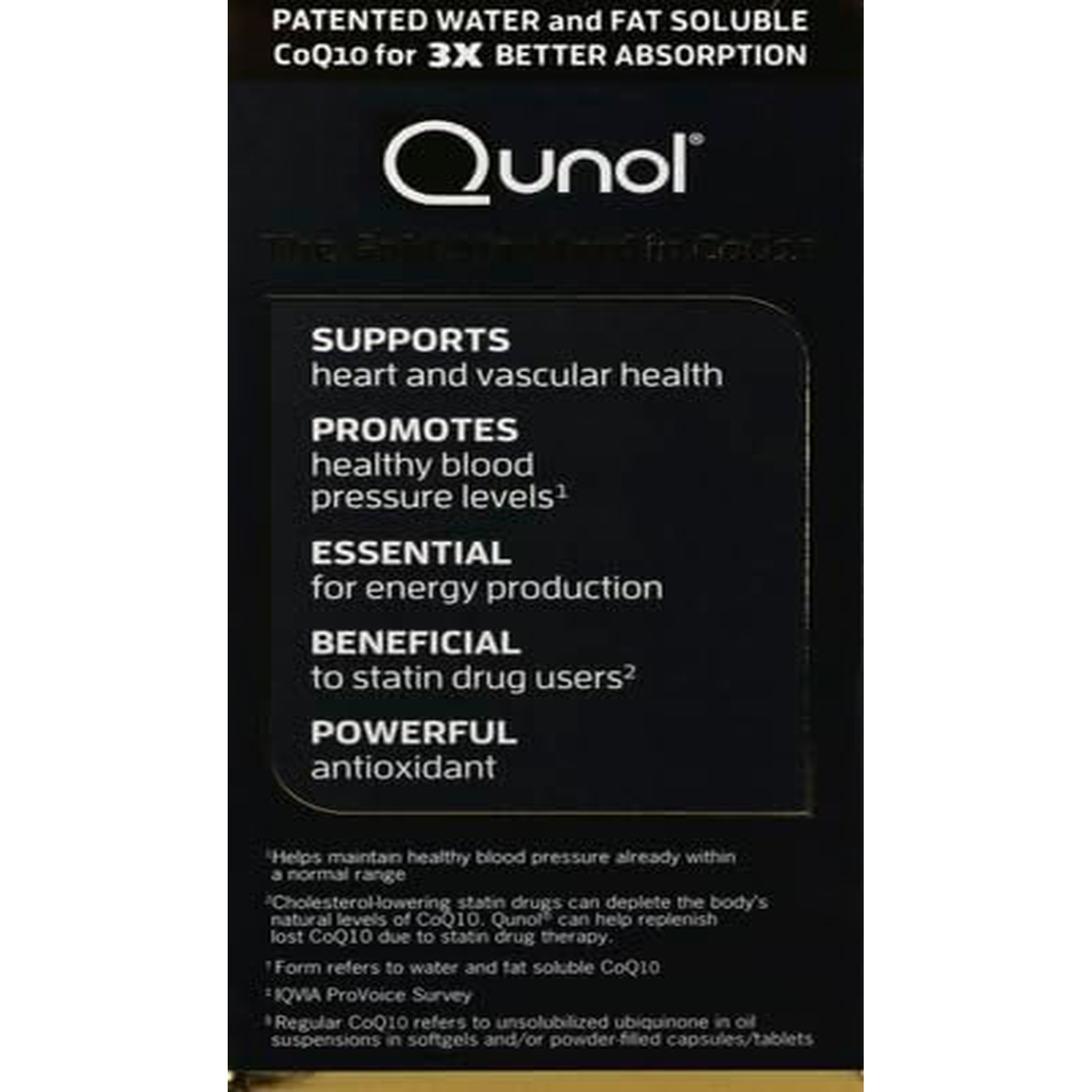 Antioxidant for Heart Health Ultra CoQ10 100Mg Softgels, 3X Better Absorption,  & Energy Production, Coenzyme Q10 Vitamins and Supplements, 4 Month Supply, 120 Count