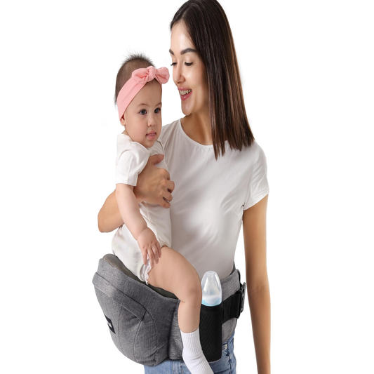 HKAI ergonomic baby hip seat carrier newborn to toddler