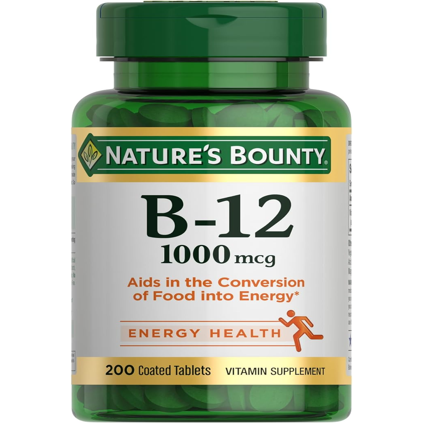 Vitamin B12 1000 Mcg Supplements, Supports Energy Metabolism, 200 Ct
