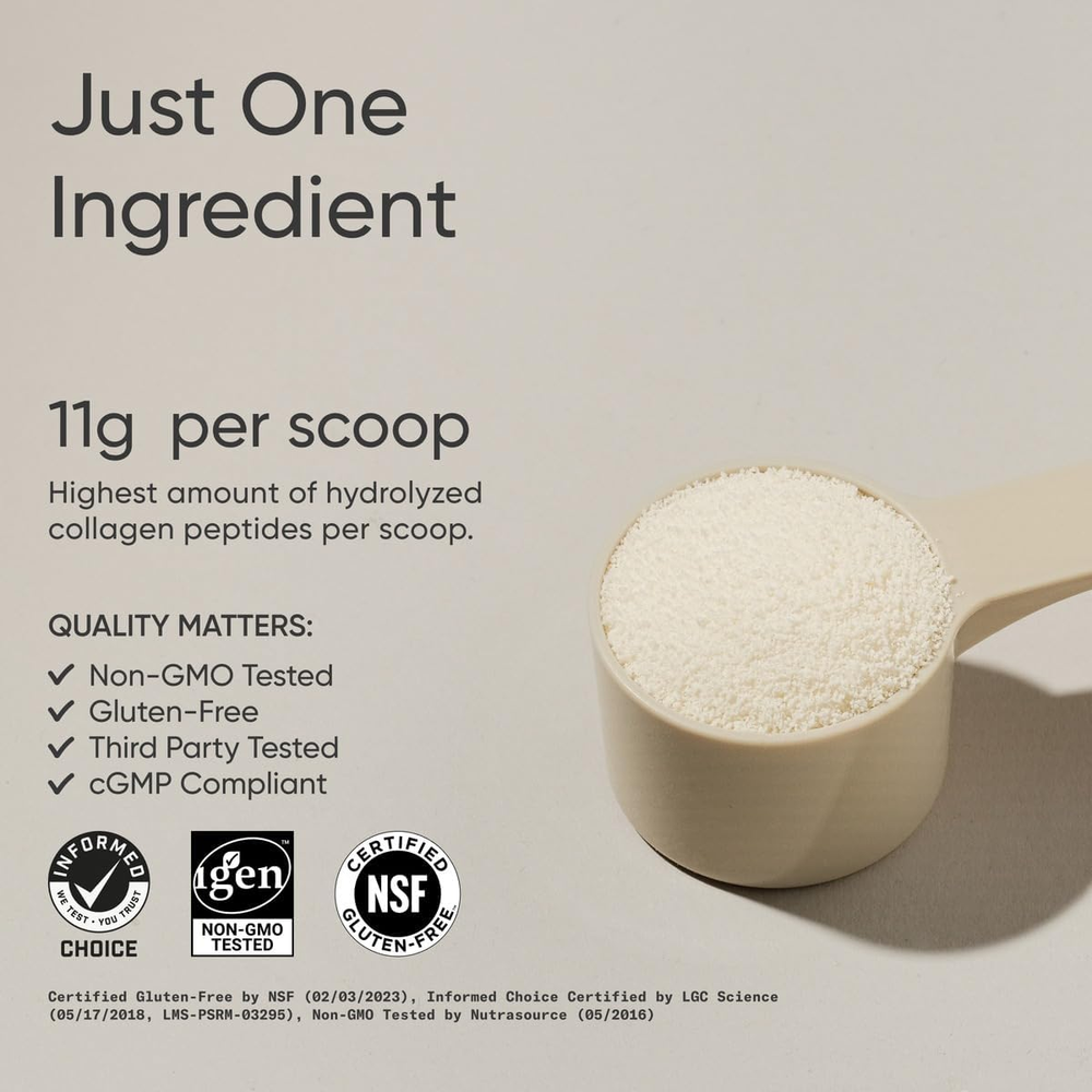 Collagen powder non gmo gluten free wellness active lifestyle
