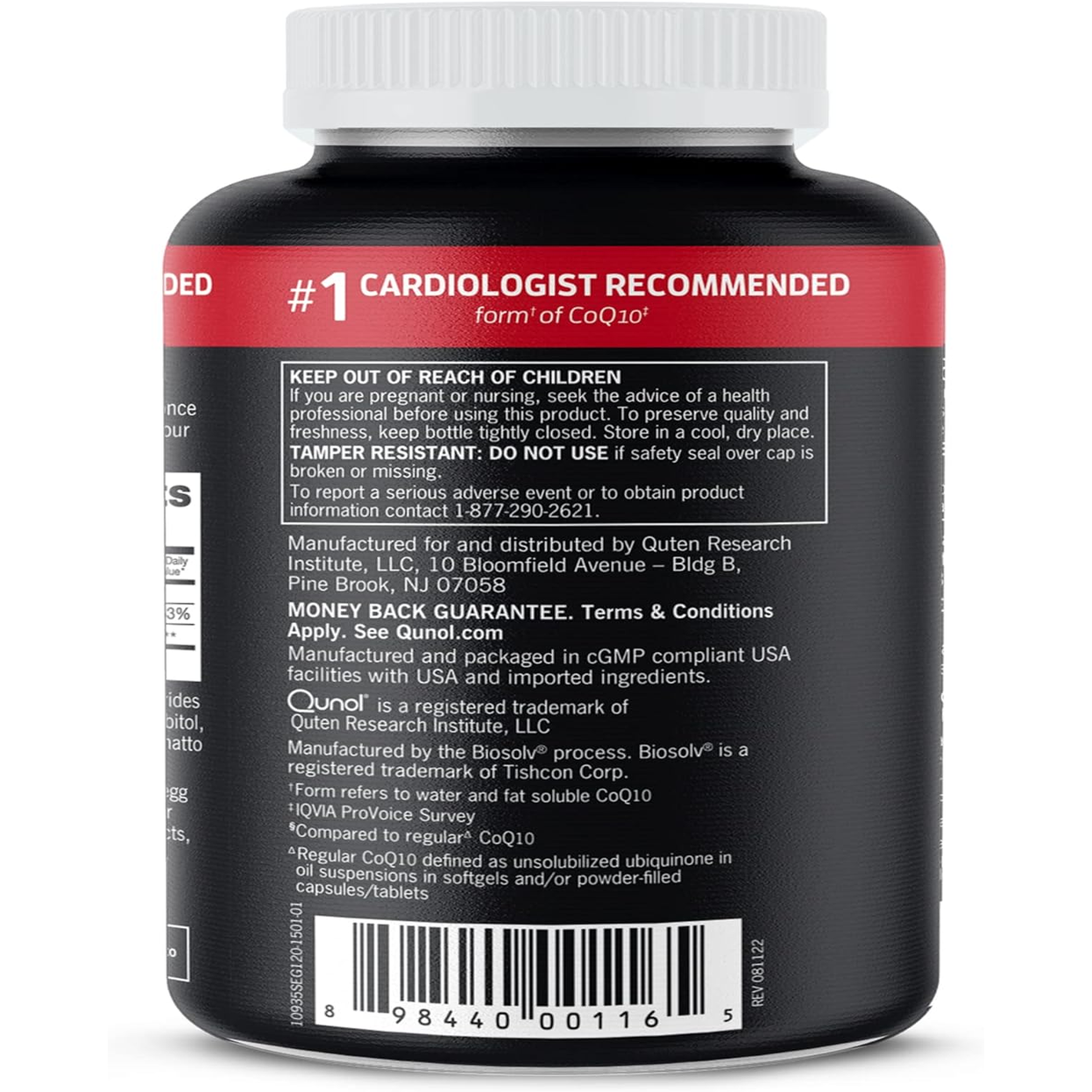 Antioxidant for Heart Health Ultra CoQ10 100Mg Softgels, 3X Better Absorption,  & Energy Production, Coenzyme Q10 Vitamins and Supplements, 4 Month Supply, 120 Count