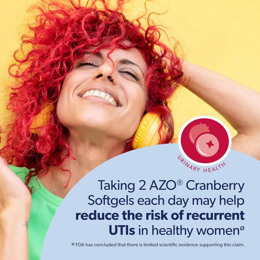 Cranberry Supplement, Made with Concentrated Whole Fruit Cranberry Powder to Help Cleanse and Protect the Urinary Tract*, Sugar Free Cranberry Pills, Non-Gmo, 100 Softgels
