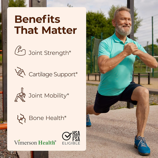 Glucosamine Chondroitin MSM and Turmeric Supplement – Joint Support Supplement for Women and Men with Boswellia and Chondroitin Sulfate – for Cartilage, Joint Health and Flexibility – 90 Capsules