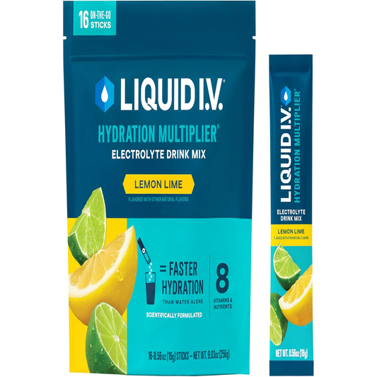 ® Hydration Multiplier - Lemon Lime | Electrolyte Powder Drink Mix | 1 Pack (16 Servings)