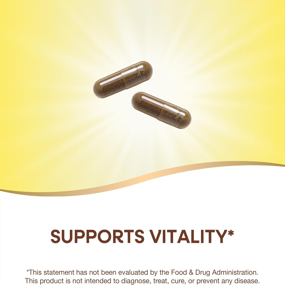 Gotu Kola Herb, Supports Longevity and Vitality*, 950 Mg per 2-Capsule Serving, Non-Gmo Project Verified, 180 Capsules 
