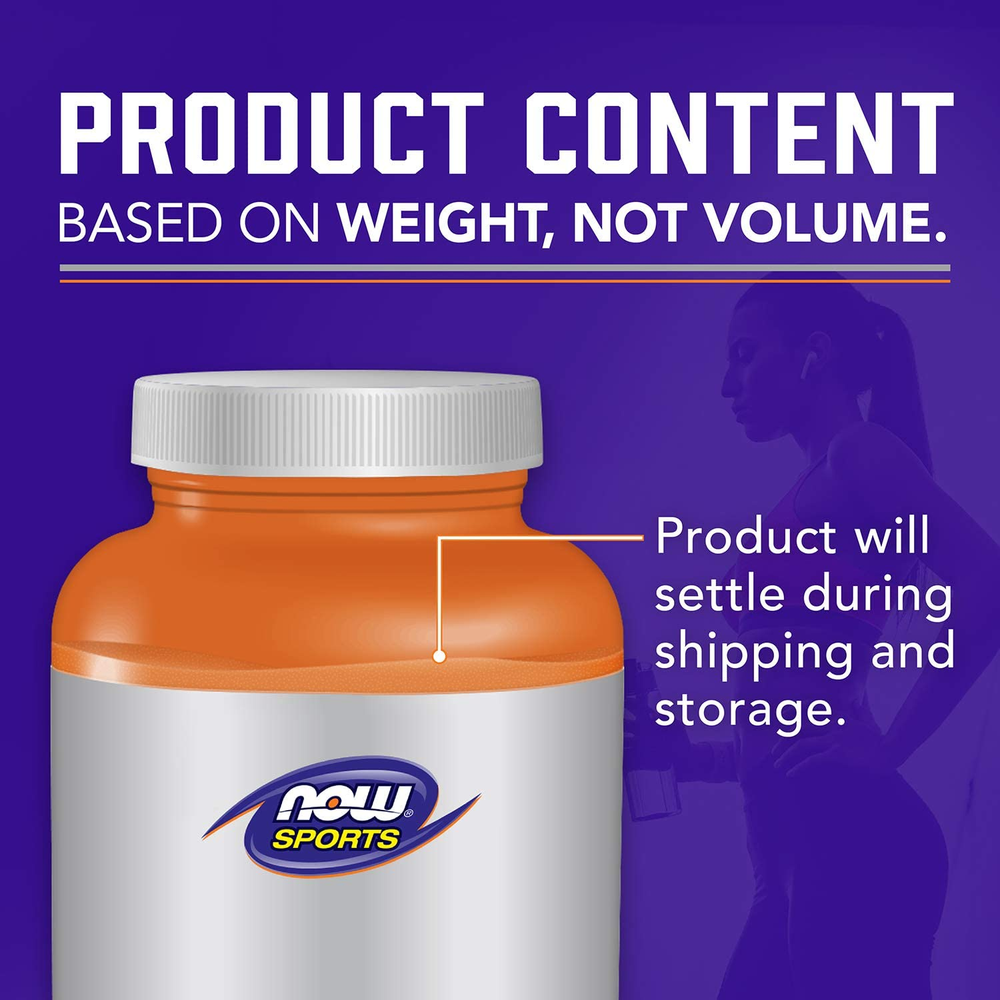 NOW - Micronized Creatine Monohydrate Powder 500 G, Mass Building*/Energy Production*, 1.1-Pound