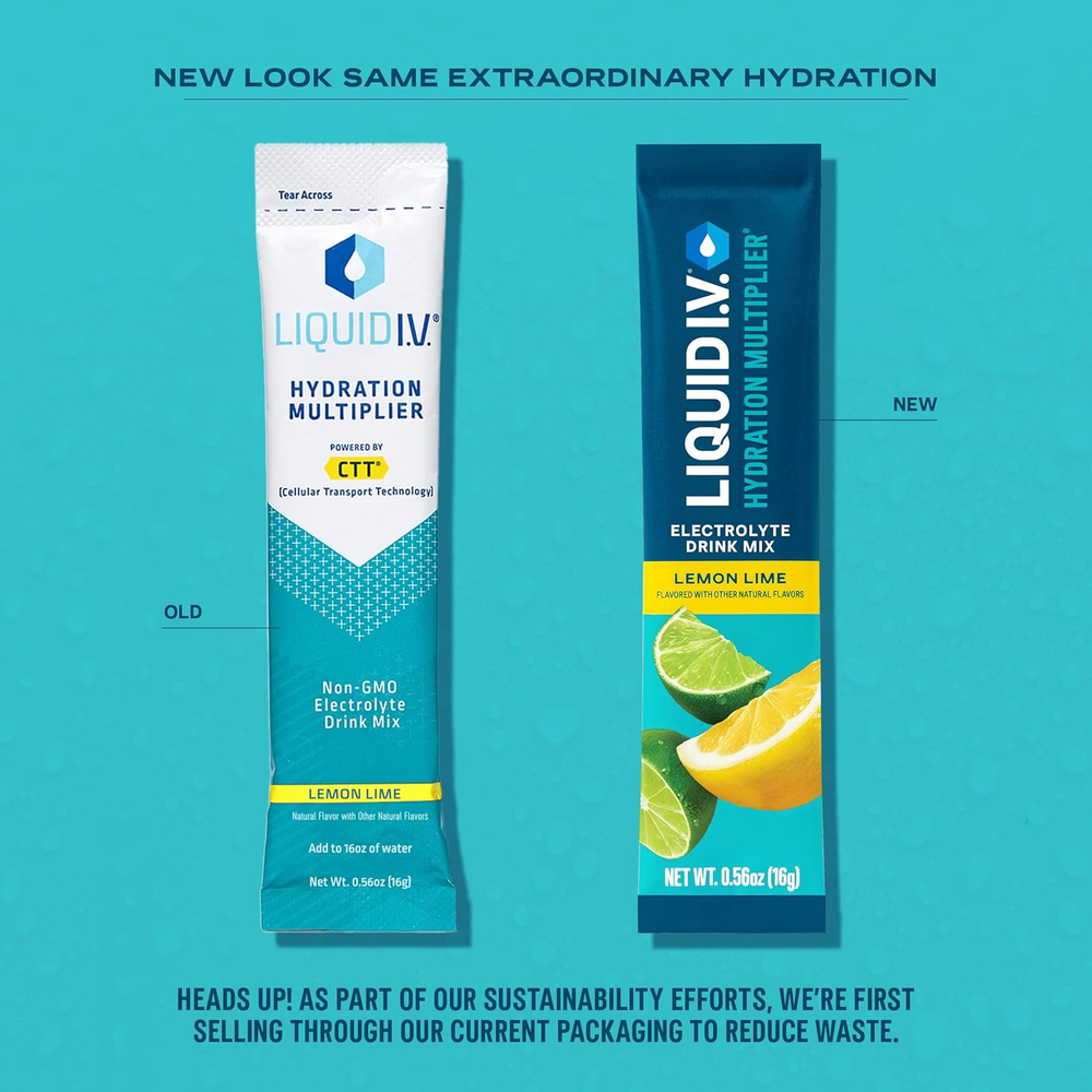 ® Hydration Multiplier - Lemon Lime | Electrolyte Powder Drink Mix | 1 Pack (16 Servings)