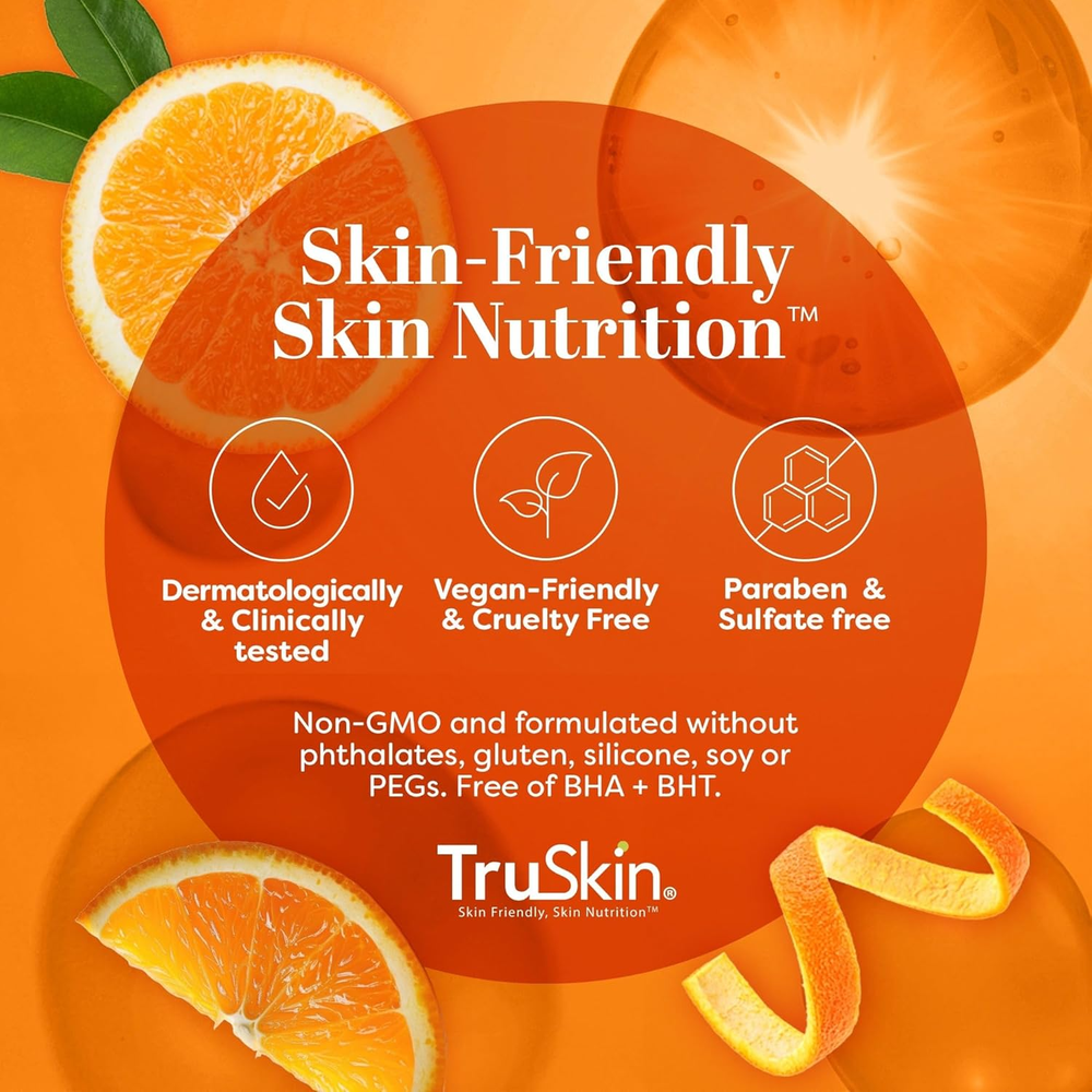 Vitamin C Serum for Face – anti Aging Face Serum with Vitamin C, Hyaluronic Acid, Vitamin E – Brightening Formula – Improve Appearance of Dark Spots, Tone, Fine Lines & Wrinkles, 1 Fl Oz