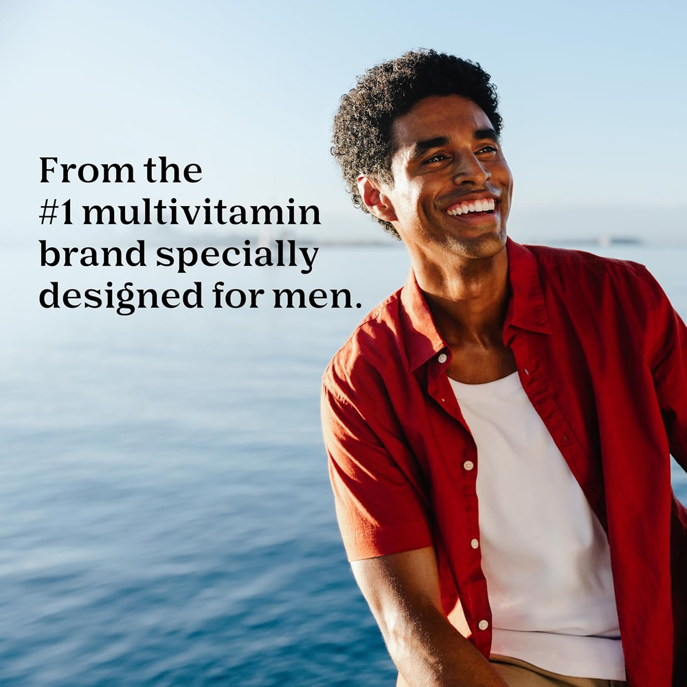 Multivitamin for Men - Daily Mens Multivitamins with Vitamin D, Zinc, Folic Acid, and B Vitamins, Physical Energy Support, 200 Ct 