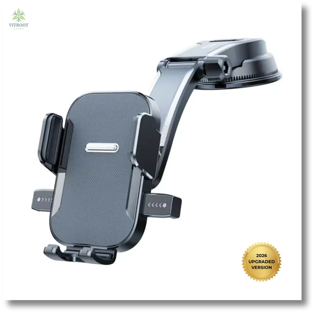 Vitroot Ultra-Stable Car Phone Mount 2025 Edition Dashboard Clip.
